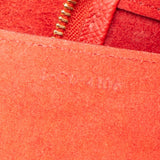 Celine Red Grained Calfskin Nano Belt Handbag