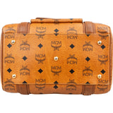 MCM Monogram Visetos Boston Handbag