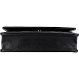 Chanel Quilted Caviar Leather Wallet on Chain Crossbody Bag