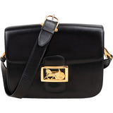 Celine Boxcalf Leather Horse Carriage Triomphe Shoulder Bag