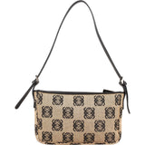 Loewe Anagram Monogram Canvas Pochette Shoulder Bag