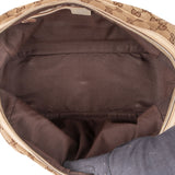 Gucci Monogram GG Diana Bamboo Boston Handbag