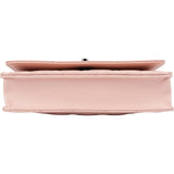 Chanel Pink Quilted Lambskin Crystal Top Handle Wallet On Chain Crossbody Bag