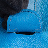 Hermès Bleu Epsom Leather Evelyne GM Crossbody Bag