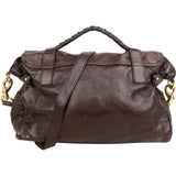 Mulberry Soft Buffalo Leather Alexa Satchel Crossbody Handbag