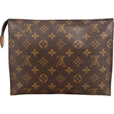 Louis Vuitton Monogram Canvas Poche Toilette 26 Clutch