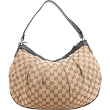Gucci Monogram GG Canvas Sukey Hobo Shoulder Bag