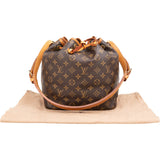 Louis Vuitton Monogram Canvas Sac Noé Petit Shoulder Bag
