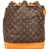 Louis Vuitton Monogram Canvas Sac Noé Grande Shoulder Bag - vintageandkickz