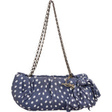 Christian Louboutin Silk Polka Dot Loubie Shoulder Bag