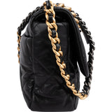 Chanel 19 Quilted Lambskin Large Single Flap Crossbody Bag