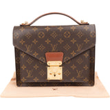 Louis Vuitton Monogram Canvas Monceau Handbag
