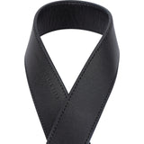 Gucci Black Leather Interlocking G Marmont Buckle Belt (80)