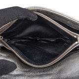 Miu Miu Metallic Matelassé Nappa Leather Crystal Small Shoulder Bag