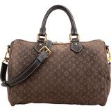 Louis Vuitton Mini Lin Monogram Speedy 30 Bandoulière Handbag