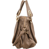 Chloé Grained Leather Paraty Shoulder Handbag