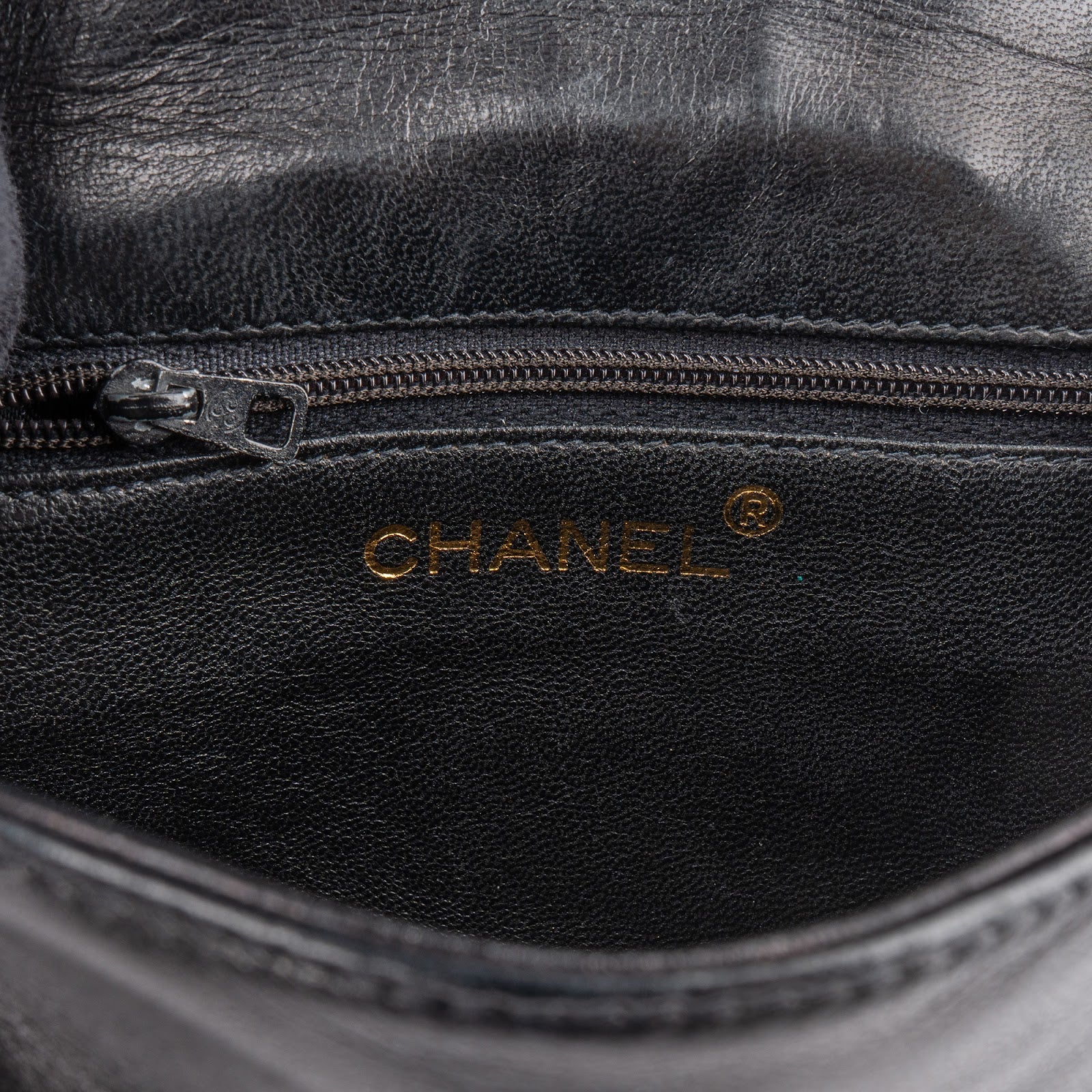 Chanel Lambskin CC Single Flap Camera Crossbody Bag - vintageandkickz