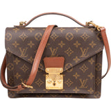 Louis Vuitton Monogram Canvas Monceau Handbag