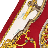 Hermès Les Roues de Phaeton Silk 90 Scarf Tuch