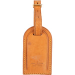 [🔄️B10 / F31] Louis Vuitton Vachetta Leather Luggage Tag - vintageandkickz