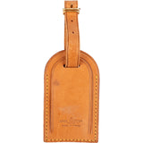 [🔄️B10 / F31] Louis Vuitton Vachetta Leather Luggage Tag - vintageandkickz