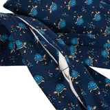 Hermès Turtle Print Silk Tie Krawatte