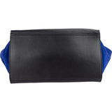 Céline Tricolor Suede Leather Trapeze Handbag