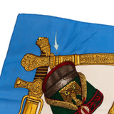 Hermès Grand Uniforme Silk Carre 90 Scarf Tuch