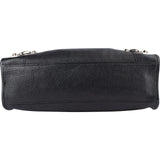 Balenciaga Black Leather Mini City Handbag