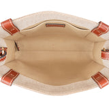Chloé Canvas Small Woody Tote Crossbody Handbag