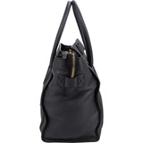 Céline Grained Calfskin Luggage Handbag