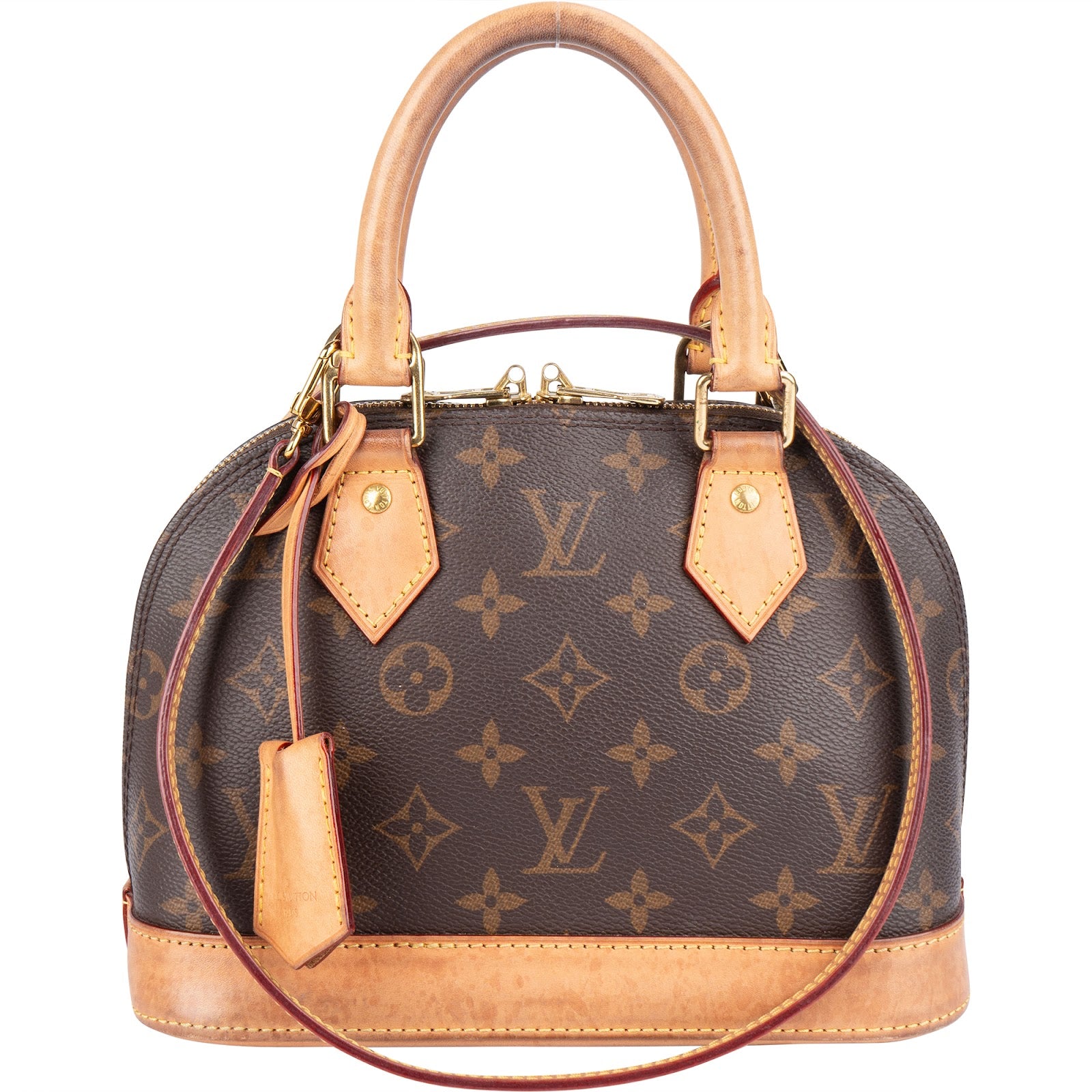 Louis Vuitton Monogram Canvas Alma BB Handbag - vintageandkickz