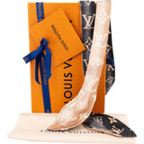 Louis Vuitton Silk Monogram LV Confidential Bandeau 3D Tuch Scarf