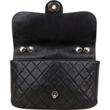 Chanel Quilted Calfskin Coco Sporran Single Flap Crossbody Bag