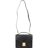Louis Vuitton Noir Epi Leather Monceau Handbag