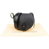 Louis Vuitton Black Calfskin Tambourin Crossbody Bag