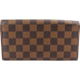 Louis Vuitton Monogram Damier Ebene Canvas Sarah Wallet