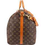Louis Vuitton Monogram Canvas Keepall 60 Bandoulière Travel Bag
