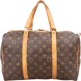Louis Vuitton Monogram Canvas Sac Souple 35 Travel Bag
