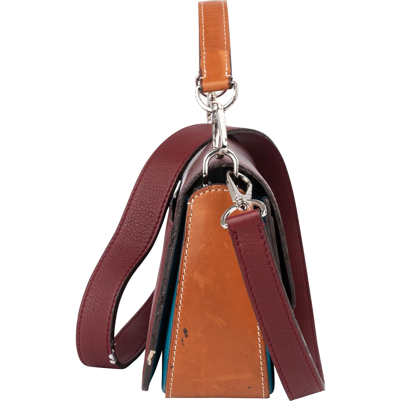 [🔄️B06 / F48] Louis Vuitton Canvas Monogram Calfskin Twist PM Handbag - vintageandkickz