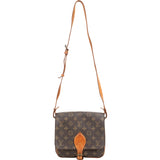 Louis Vuitton Monogram Canvas Cartouchiere MM Crossbody Bag