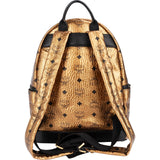 MCM Monogram Metallic Visetos Stark Studded 2 in 1 Backpack