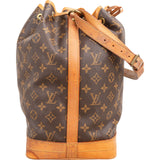 Louis Vuitton Monogram Canvas Sac Noé Grande Shoulder Bag