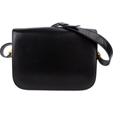 Celine Boxcalf Horse Carriage Triomphe Shoulder Bag