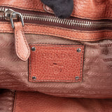 Prada Vitello Daino Deerskin Gathered Tote Handbag