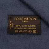 Louis Vuitton Bleu Cashmere Schal Scarf