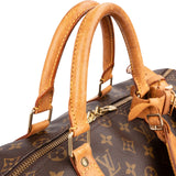 Louis Vuitton Monogram Canvas Keepall 50 Bandoulière Travel Bag