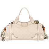 Gucci Guccissima Leather Babouska Boston Handbag