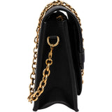 Louis Vuitton Noir Leather Empreinte Monogram Vavin Chain Crossbody Bag