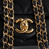 Chanel Quilted Lambskin Mini Rectangular Single Flap Crossbody Bag